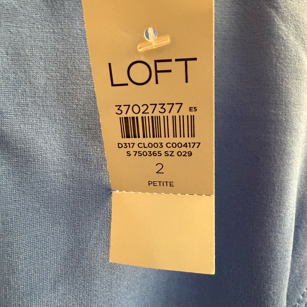 LOFT Bright Seaport Midi Dress NWT - Picture 2 of 4